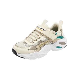 SKECHERS/斯凯奇 303967L 魔术贴缓震老爹运动鞋 自然色 35