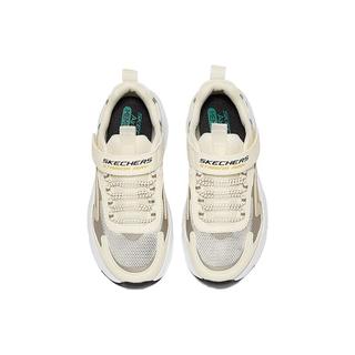 SKECHERS/斯凯奇 303967L 魔术贴缓震老爹运动鞋 自然色 35