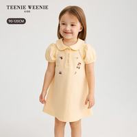 TEENIE WEENIE 小熊童装女童A版刺绣POLO连衣裙
