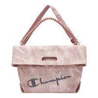 Champion 折叠斜挎包 浅粉色 帆布 大容量 休闲旅行包