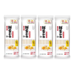 金龙鱼 鲜鸡蛋麦芯挂面 120g*4