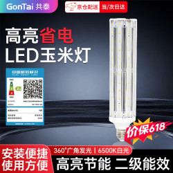 共泰 LED灯泡 玉米灯泡 40W白光 E27大螺口物业用大功率光源高亮灯泡