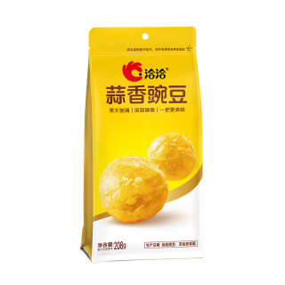 洽洽 坚果炒货合集 蒜香豌豆208g*2袋（任选2件）