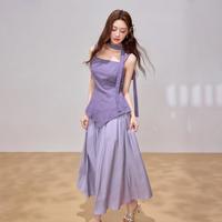 爱依服 韩系温柔风显瘦气质优雅女士套装