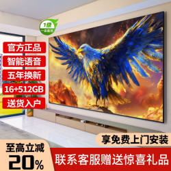 王牌艳春 无边框8K液晶全面屏超高清蓝光WiFi遥控语音手机投屏客厅家用护眼智能网