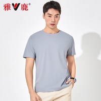 雅鹿 男士短袖T恤 YQ617Z30420-3654