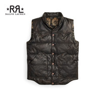 RRL 男装 青年两面穿提花布马甲 RL95614