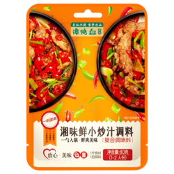 谭鸭血 湘味鲜小炒汁调料 80g