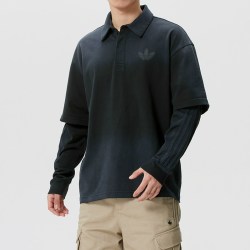 adidas 三叶草男款POLO长袖KR5053-6.4-888