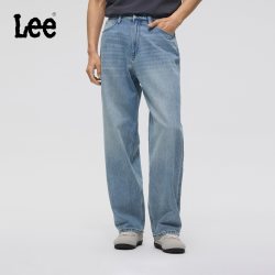 Lee 男士超宽松阔腿牛仔裤 LMB011372209212A09939