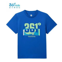 361° 儿童 100% 纯棉 短袖T恤 针织衫上衣 男女童