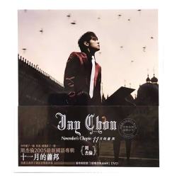 预售台版 十一月的萧邦 CD+DVD / 周杰伦 jay（环球版）