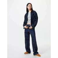 UNIQLO/优衣库 宽松直筒牛仔裤