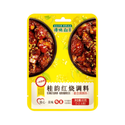 谭鸭血 桂韵红烧调料 80g 赠湘味鲜小炒汁80g