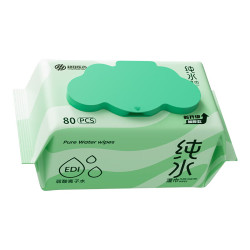 超亚医药 EDL纯水清洁湿纸巾  80抽3包