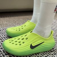 百亿补贴：NIKE ReactX Rejuven8男款一脚蹬绿色洞洞鞋HV5060-300夏上新