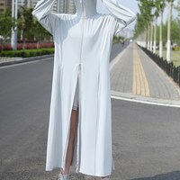 俞兆林 防紫外线 冰丝 长款 女士防晒服