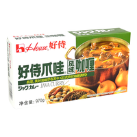 好侍 爪哇风味咖喱块 970g 盒装