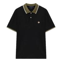TeenieWeenieMen 小熊男休闲撞色刺绣翻领Polo衫
