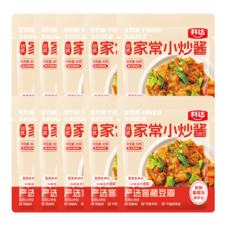 料达 川式小炒酱 酱香味 30g*10袋 炒菜料