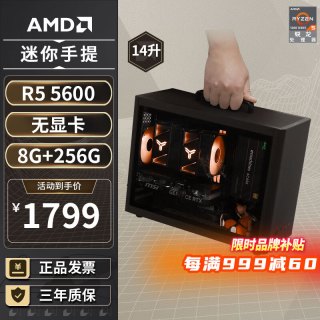 AMD 迷你主机  核芯显卡 R5-5600