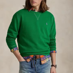 RALPH LAUREN Fleece Crewneck Sweatshirt