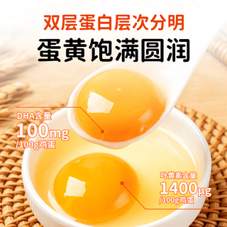 京鲜生 叶黄素DHA鲜鸡蛋 30枚