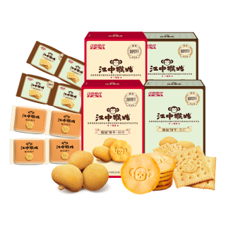 江中食疗 猴姑酥性饼干 无糖饼干
