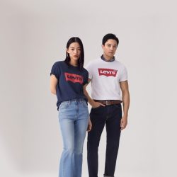 Levi's 2024夏季美式宽松印花时尚简约舒适潮流短袖T恤