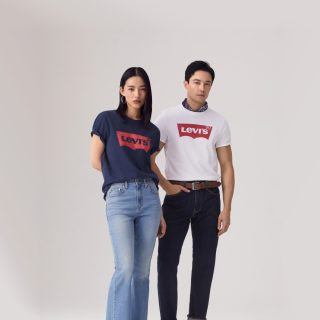 Levi's 2024夏季美式宽松印花时尚简约舒适潮流短袖T恤