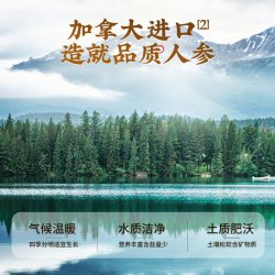 雷允上 加拿大西洋参片 50g