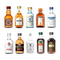 CHUANFU/川富 便利店调酒迷你装50毫升小瓶洋酒白兰地组合套装
