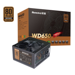 航嘉 80PLUS铜牌 电脑电源  650W