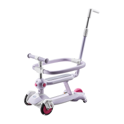 babycare 儿童滑板车 黎空紫 带车篮