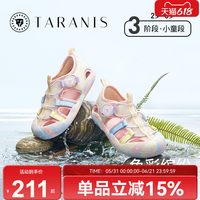 泰兰尼斯夏季新款儿童凉鞋防滑女孩涉水鞋网面镂空透气女童溯溪鞋