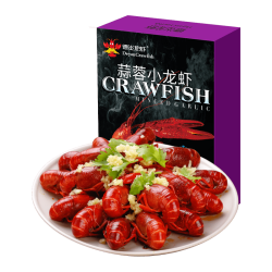 德炎龙虾 麻辣小龙虾 蒜香口味 900g