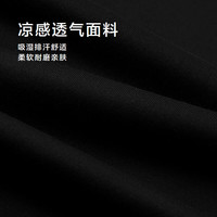 HLA/海澜之家 山不在高凉感印花圆领短袖T恤 男款