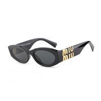MIU MIU 赵露思同款SMU11W时尚板材猫眼太阳镜