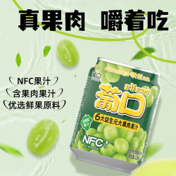 葡口 葡萄味果汁饮料 238ml