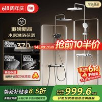 米家 控温淋浴花洒 枪灰