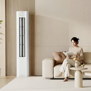 Haier 海尔 小红花净省电Plus系列 KFR-72LW/E1-1Plus 新一级能效 立柜式空调 3匹
