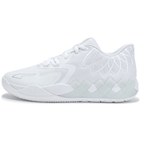 PUMA 376941 MB.01实战篮球鞋 白-银色-04 42码