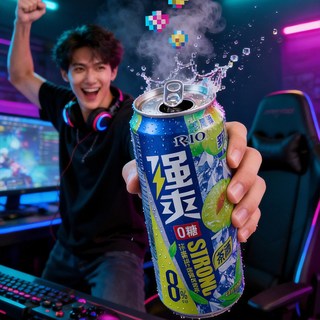 RIO锐澳 强爽预调鸡尾酒 8度 500ml*12罐
