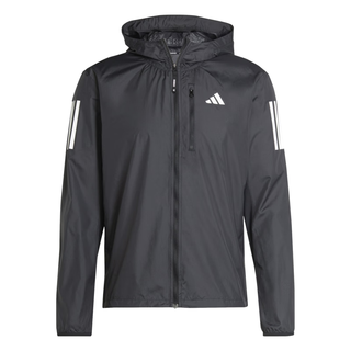 adidas/阿迪达斯 拒水防风跑步运动修身连帽夹克 男款