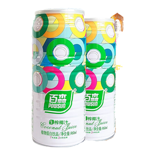 百森 生榨椰汁植物蛋白饮料 960ml*6罐