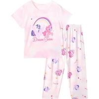 久岁伴 小马宝莉联名 女童短袖家居服套装