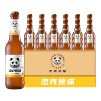 杰克熊猫 百香果味精酿小麦白啤酒 275ml*24瓶