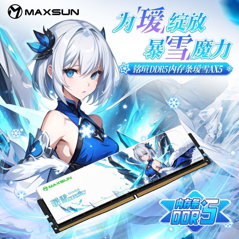 MAXSUN/铭瑄 瑷雪DDR5 6000MHz 台式机内存条