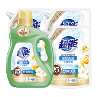 超能 洁净柔护洗衣液