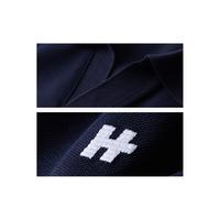 HECHTER 赫仕特凉感弹力棉海鸥领短袖POLO衫 宝蓝色 XL